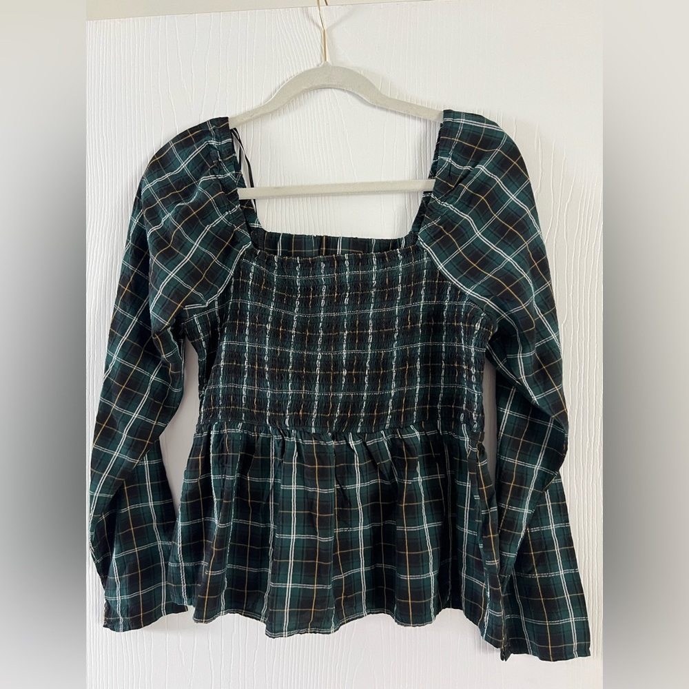 Old Navy plaid top